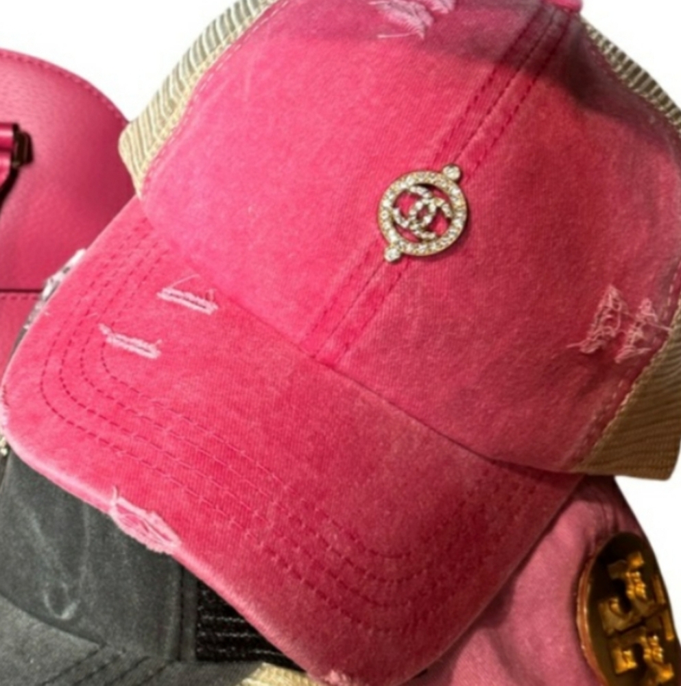 Designer Pink Baseball Hat
